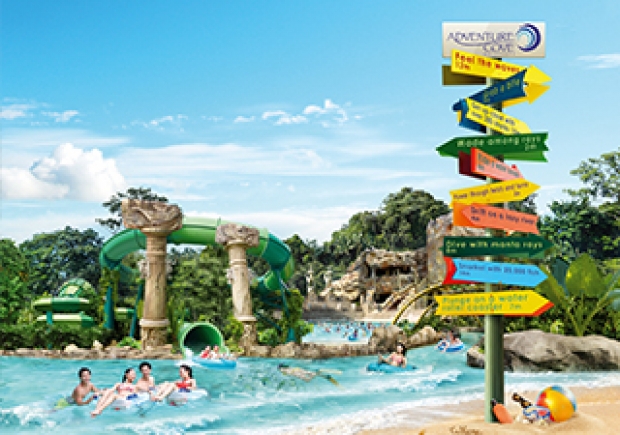 Enjoy Adventure Cove Waterpark at SGD28 with OCBC Card