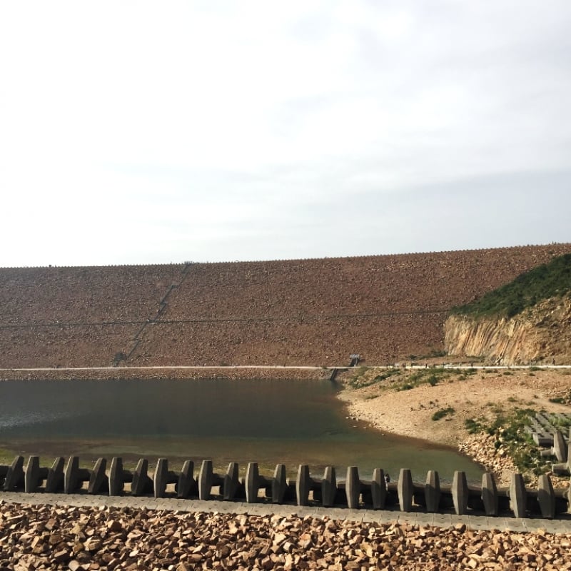 high island reservoir east dam