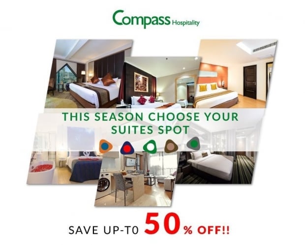 Up to 50% Off Hotel Deals with Compass Hospitality