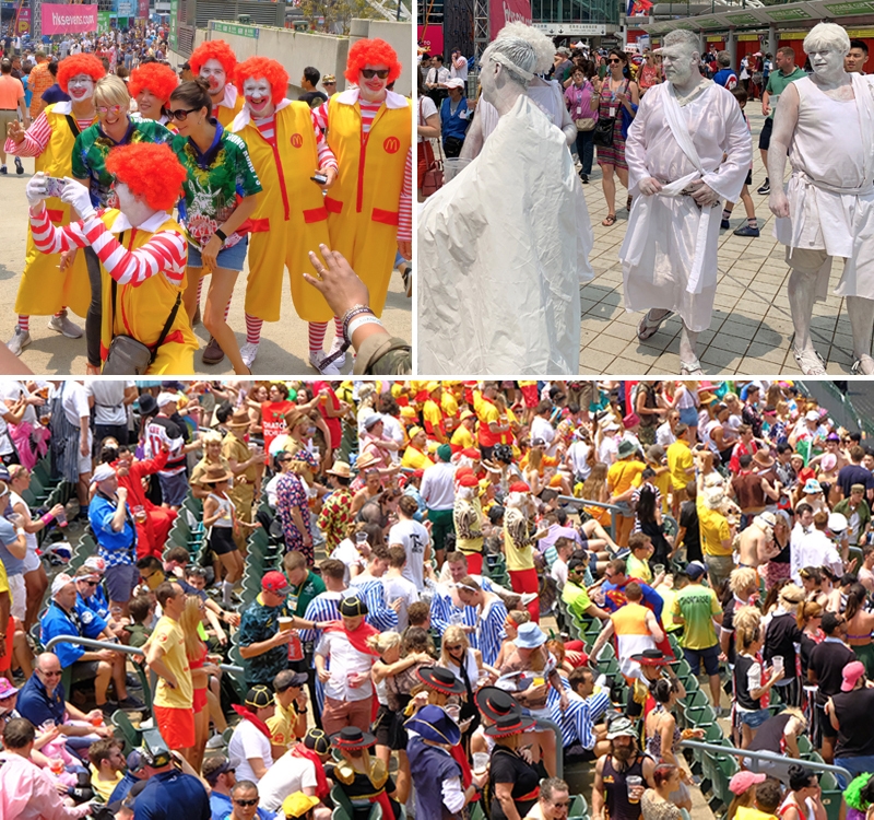 hong kong sevens fans