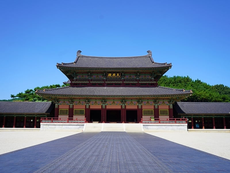 Baekje Cultural Land, buyeo south korea