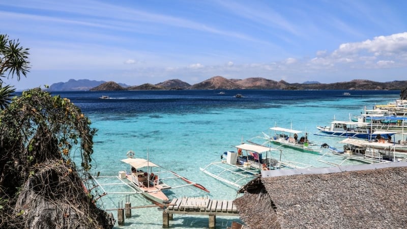 Banol Beach in Palawan Philippines