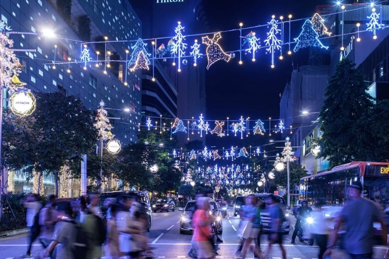 orchard road christmas