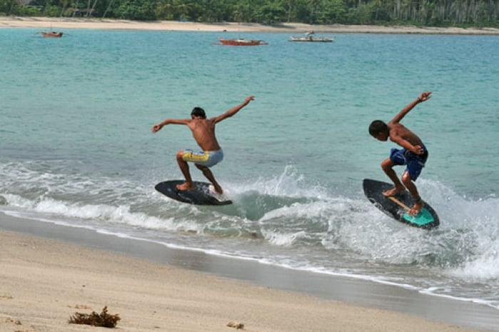 Skimboarding