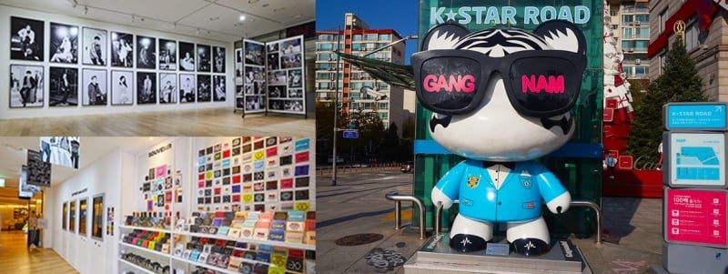 Celebrity hotspots in Gangnam, Seoul, Korea