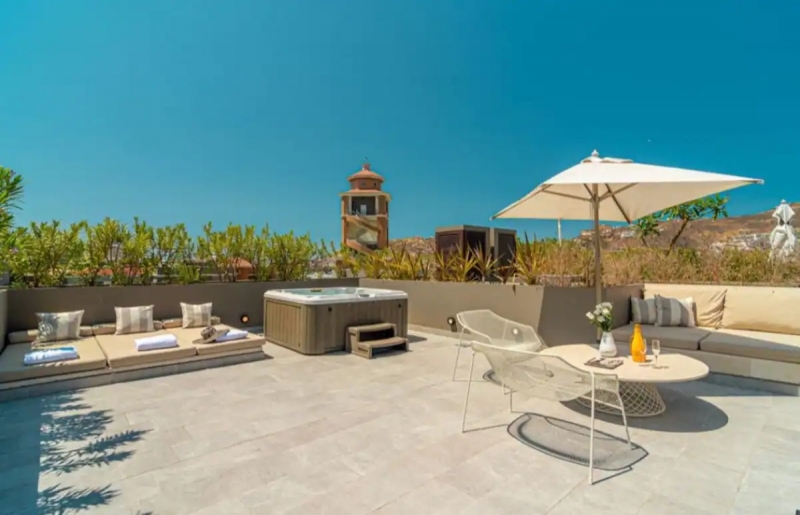 luxury condo airbnb cabo san lucas rooftop 