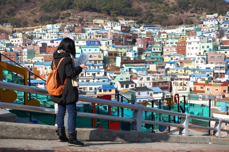  Làng Văn Hoá Gamcheon 