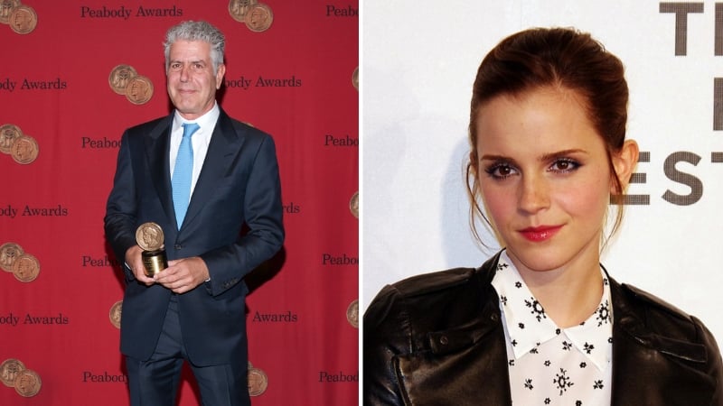 anthony bourdain emma watson