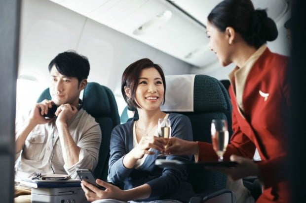 Travel in Style with Business and Premium Economy Class with Cathay Pacific