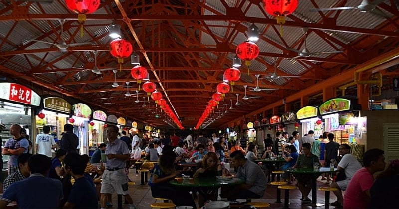 hawker centres in Singapore