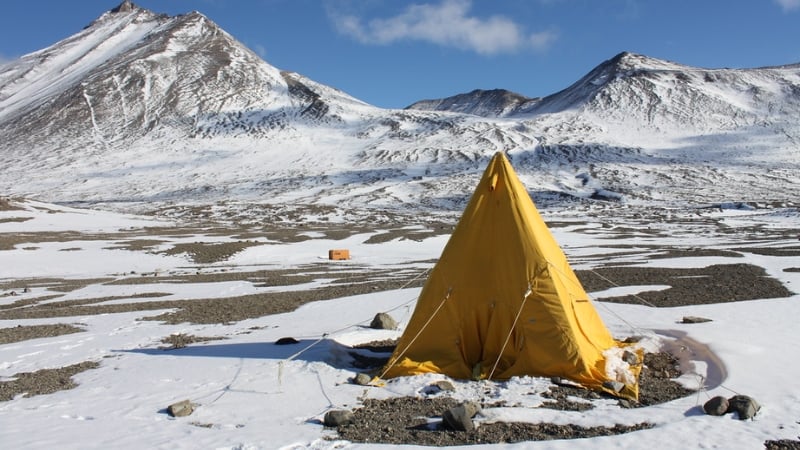 camping in antarctica