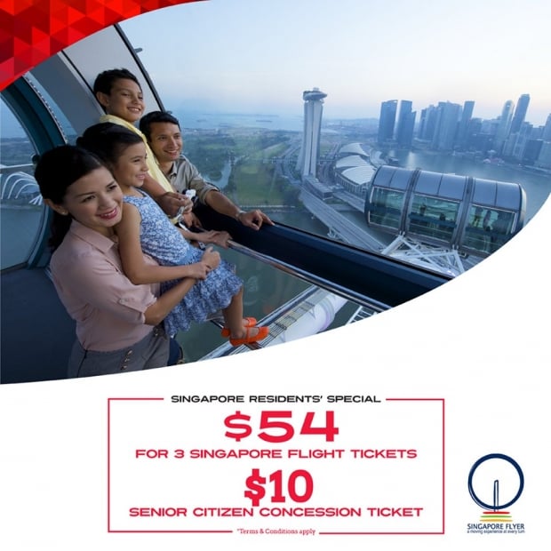 National Day Promotion at Singapore Flyer