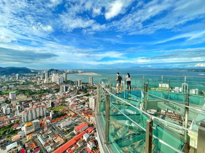Go up to The TOP to see the whole of Penang