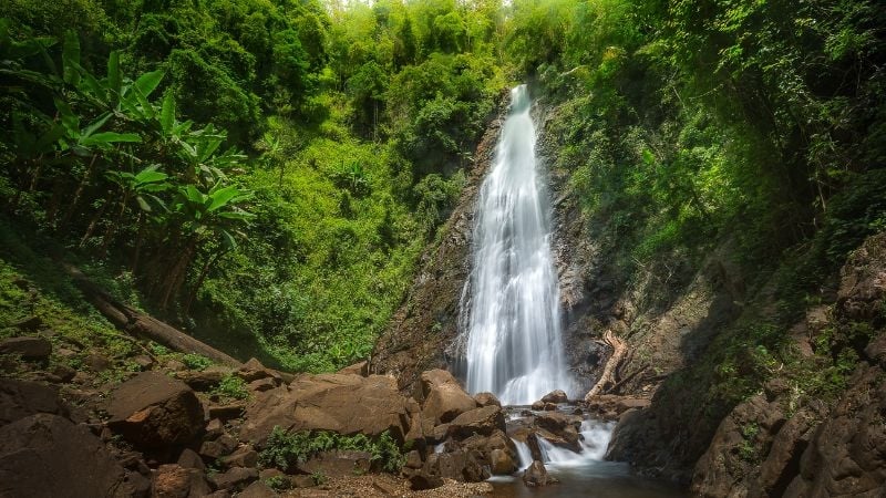 Khun Korn Waterfall near Chiang Rai