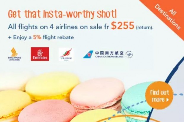  All Flights on 4 Popular Airlines on Sale via Zuji