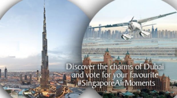 Stand to Win Flight+Hotel Stay in Dubai with Singapore Airlines