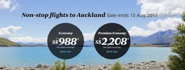 Fly High Down Under with Air New Zealand from SGD988