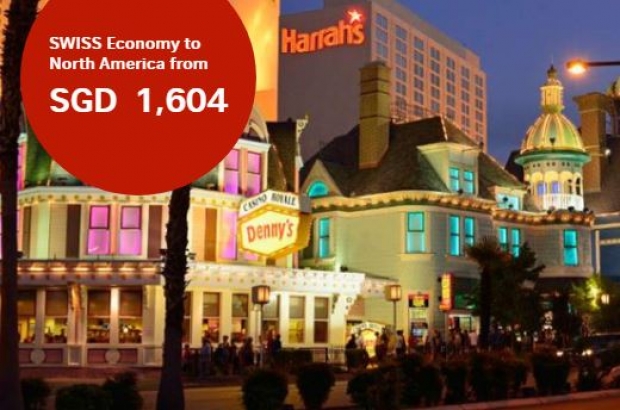 Fly to North America with SWISS Airlines from SGD1,596
