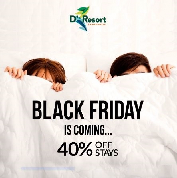 Black Friday Flash Sale with 40% Off Room Rate in D'Resort @ Downtown East