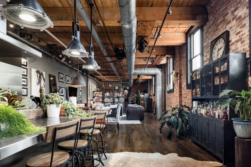 factory loft airbnb