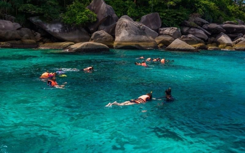 Similan Islands Diving spot best islands to visit in Thailand
