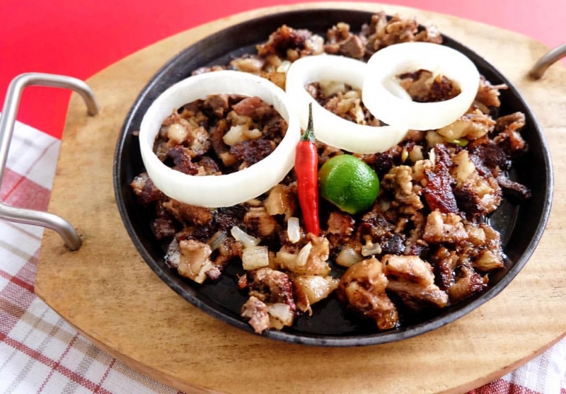 Sisig in Pampanga