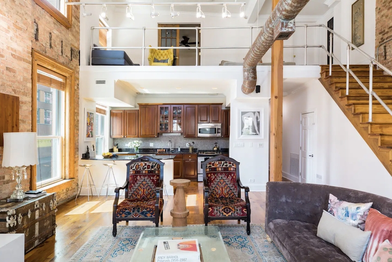 chicago airbnb loft