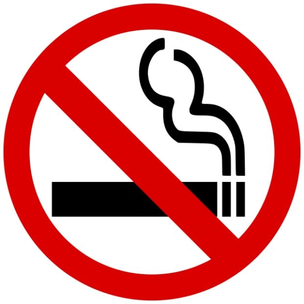 no smoking sign