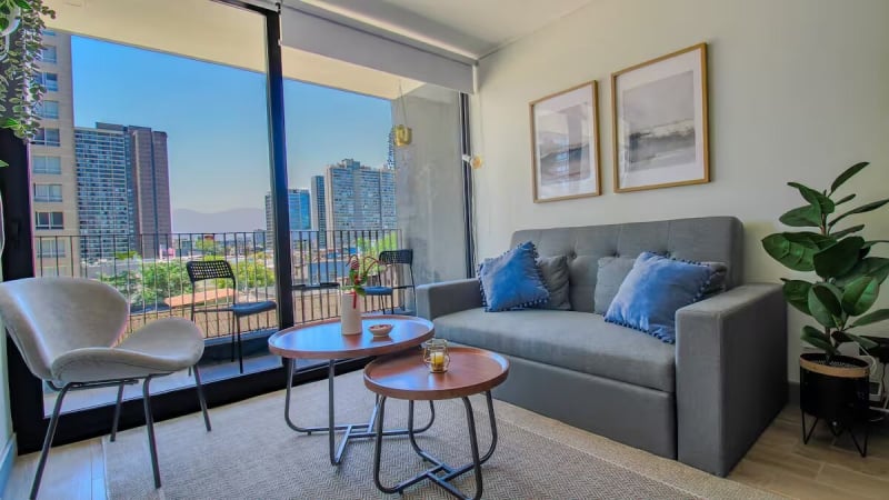 Airbnbs in Santiago with mountain views