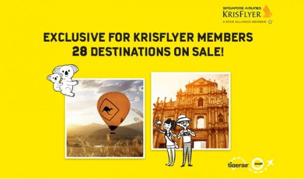 28 Destinations on Sale | Enjoy 25% Off on Scoot Flights Exclusive for KrisFlyer Members
