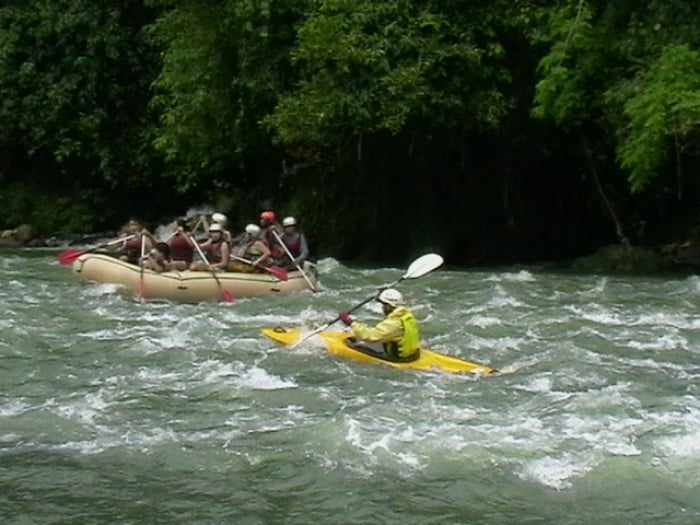 Kayaking