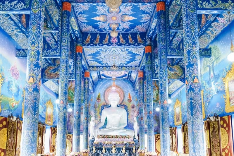 blue temple