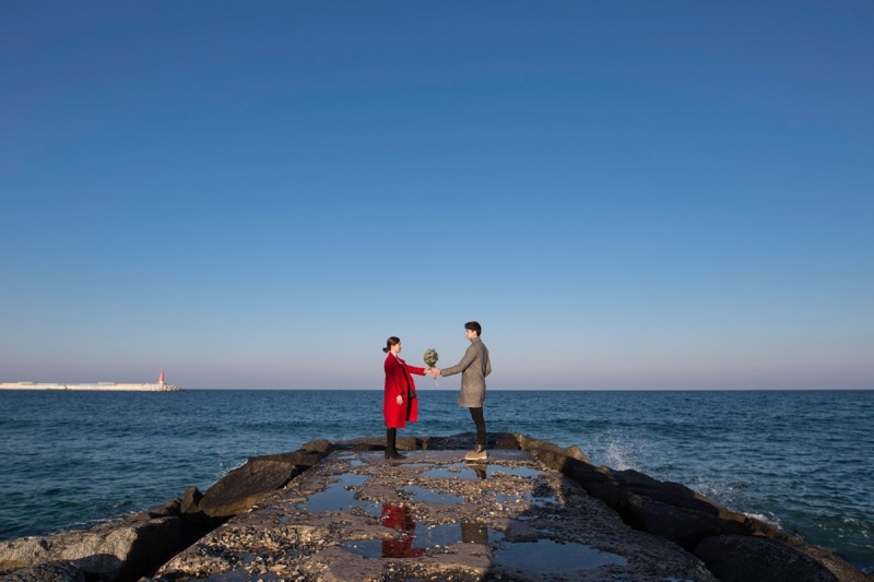 Jumunjin Breakwater, Gangneung, Gangwon Province