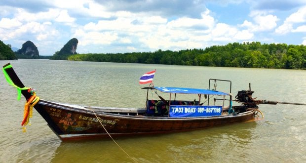 Thuyền ở Krabi