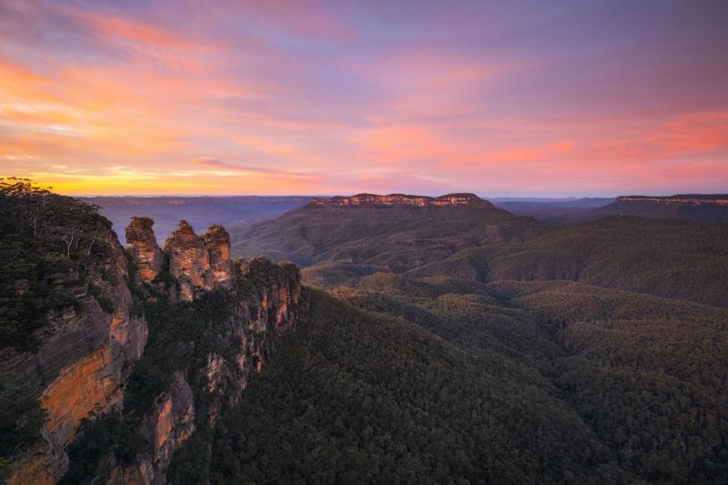 blue mountains