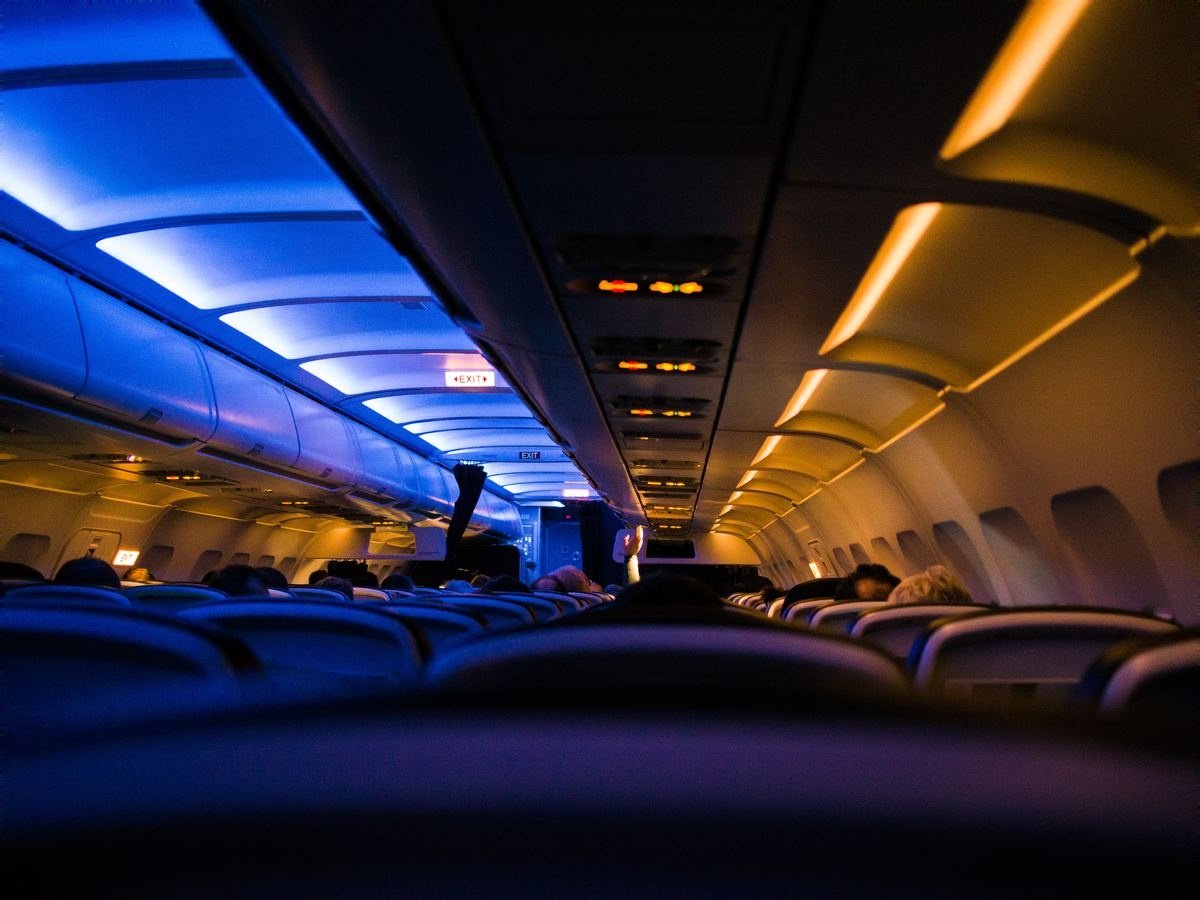 Airplane night light