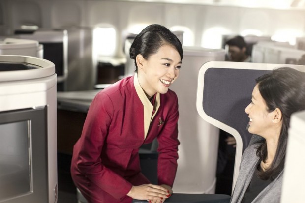 Two-to-Travel Business Class Advance Purchase Fares to Hong Kong, Los Angeles and San Francisco with Cathay Pacific