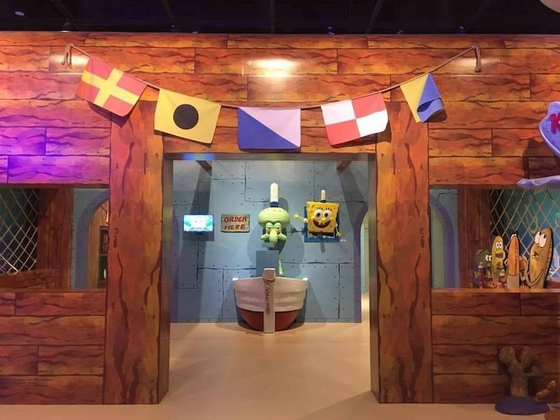 real life spongebob house inside