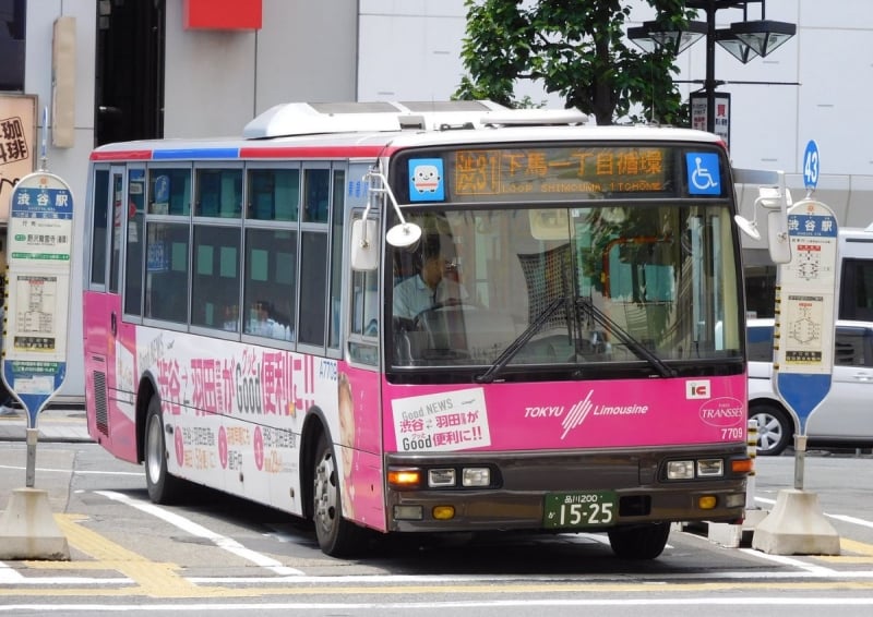 bus tokyo public transport
