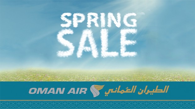 Spring Sale on Oman Air from Singapore to Europe and Middle East