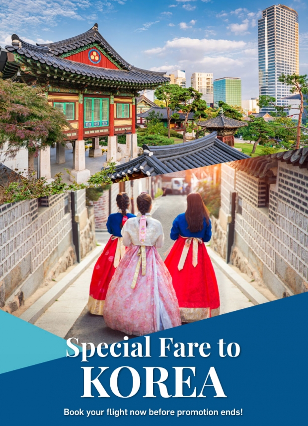 Special Fares to Seoul with Korean Air