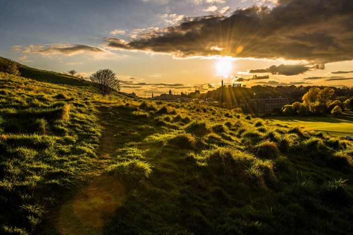 arthur's seat view